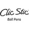 Bic Clic Stic Pen, Medium Point, 24/BX, Black Ink/White Barrel PK BICCSM241BLK - alternate 4